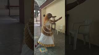 Mohiniyattam charanamBhavayami [upl. by Akirehc777]