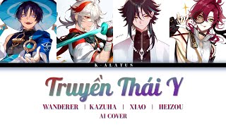 Wanderer  Kazuha  Xiao  Heizou AI Cover  Truyền Thái Y  Ngô Kiến Huy  Masew Remix [upl. by Yetsirhc]