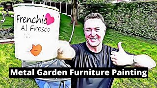 Transforming Garden Furniture with Frenchic Al Fresco  McFee Magic [upl. by Eibloc]