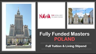 Full Masters Scholarships in Poland I NAWA Banach Scholarship [upl. by Oznerol]