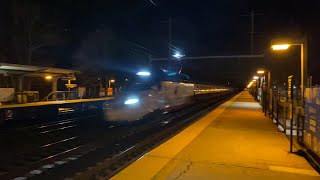 Amtrak New Acela 21 Alstom Avelia Liberty 165 MPH  Princeton Junction 122420 [upl. by Einatsed]