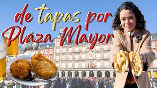 TAPAS por PLAZA MAYOR clásicos imperdibles  Ruta de Tapas en MADRID [upl. by Booma]