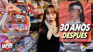 Pruebo DULCES JAPONESES de mi INFANCIA 30 años después [upl. by Pellet669]