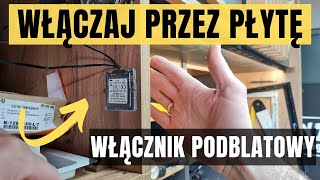 Zapalaj przez płytę włącznik pod blatowy oświetlenia Led [upl. by Niamor]