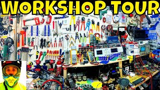 Final Workshop Tour before moving house  Tools and a few projects [upl. by Nirik]