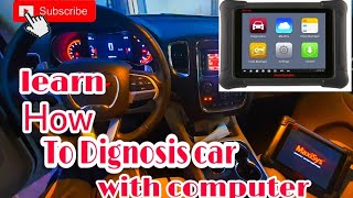 How to diagnosis car 🚗 with computer For learners [upl. by Neumann8]