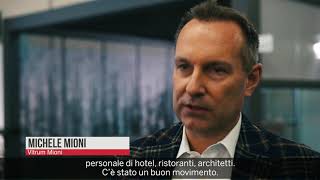 Hospitality Riva del Garda  intervista a Michele Mioni di Vitrum Mioni [upl. by Rramal]