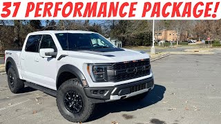 2023 Ford F150 Raptor 37 Performance POV Start Up Test Drive Walkaround and Review [upl. by Ardnic909]