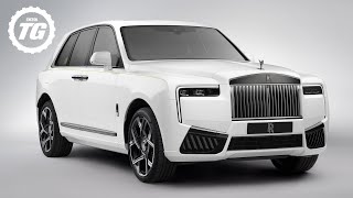 FIRST LOOK New RollsRoyce Cullinan – Upgrading The World’s Most Luxurious SUV [upl. by Annazor575]