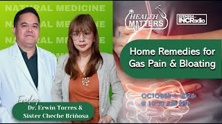 Home Remedies for Gas Pain amp Bloating  Health Matters  October 04 2024 [upl. by Ahsilaf597]