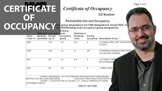 What Is a Certificate of Occupancy Explained by Architect Jorge Fontan [upl. by Spiegel]