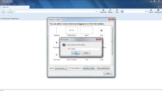 How to Add a Toolbar in Mozilla Firefox [upl. by Ralina]