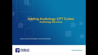 Adding Audiology CPT Codes [upl. by Phyl758]