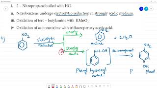 What happens when i 2 – Nitropropane boiled with HCl [upl. by Noved]