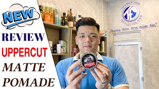 REVIEW Uppercut Deluxe Matte Pomade  NGON BỔ RẺ cho tóc người Việt [upl. by Bond]