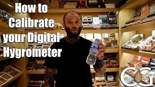 CGars Ltd How To Video  How to calibrate your Digital Hygrometer [upl. by Ycnaffit]