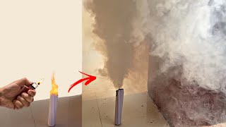 How To Make Smoke Bomb With Matchstick  Very Easy [upl. by Anoved461]