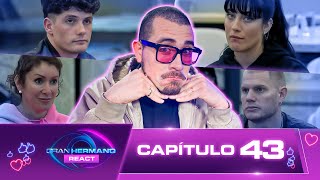 CAPÍTULO 43 👁️ GRAN HERMANO TEMPORADA 2 🤩REACT CON CLAUDIO MICHAUX 📺 [upl. by Singhal]