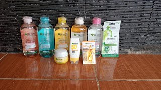 REVIEW GARNIER MICELLAR WATER  MICELLAR WATER CLEANSING VITAMIN C 😍 [upl. by Annod]