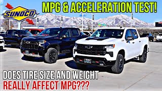 2023 Chevy Silverado ZR2 VS Trail Boss MPG Run How Much Of A Pig Is The ZR2 [upl. by Cressy]