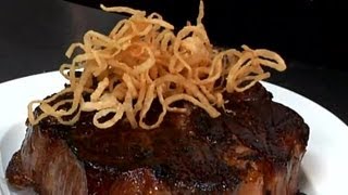 How to Cook a Porterhouse Steak in an Iron Pan  Entree Recipes [upl. by Jaella]