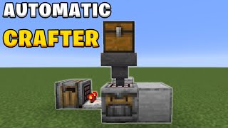 How to make a automatic crafter in Minecraft 121 [upl. by Vaish]