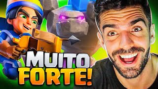 MELHOR DECK DE GOLEM COM PEQUENO PRINCIPE NO CLASH ROYALE [upl. by Novanod]