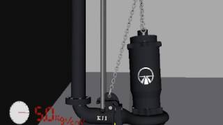 Auto Coupling  Submersible Pump [upl. by Ydnagrub940]