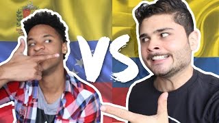 EL RETO DE LOS ACENTOS Venezuela VS Colombia ft Lucas Mosquera [upl. by Aztinaj674]