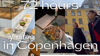 72 hours of eating in Copenhagen VLOG  dream Airbnb best food spots bakery hopping thrifting [upl. by Winonah]