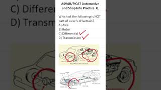 ASVABPiCAT Automotive and Shop Info Practice Test Question acetheasvab with grammarhero [upl. by Morez]