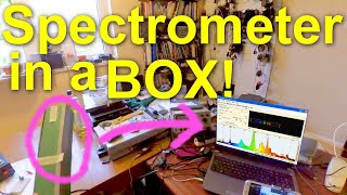 DIY Light Spectrometer  webcam amp diffraction grating  Applied Science at its Best [upl. by Ursa]