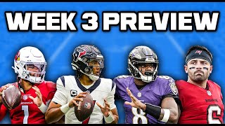 NFL Week 3 Preview [upl. by Maurie185]