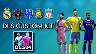 DLS24 CUSTOM KIT INPUT  DREAM LEAUGE SOCER 2024  DLS 24 CUSTOM KIT INPUTED [upl. by Melac574]