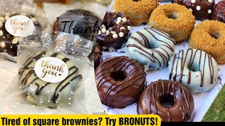 How to make Bronuts Bronuts recipe ‼️Bronuts Pangnegosyo‼️ Mini Bronuts Bake N Roll [upl. by Selfridge]