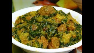 Easy Delicious Palak Recipe  Bengali Style Palong Shak  Bori Dye Palong Shak  Palak Recipe [upl. by Durgy58]