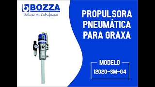 Propulsora Pneumática para Graxa 12020SMG4  Apresentação [upl. by Samanthia]