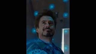 Avengers endgame brain 🧠 power Iron man time travel and snap 🥺 RDJ Ironman Marvel short [upl. by Laumas]