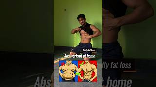 Abs workout at home  homeworkout absworkout fatloss [upl. by Neilson416]