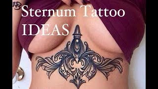 30 Sternum Tattoos that will have All the Heads Turning [upl. by Engamrahc381]