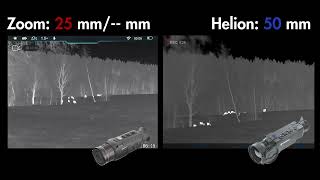 InfiRay Zoom ZH50 vs Pulsar Helion2 XP50 Pro [upl. by Suedaht141]