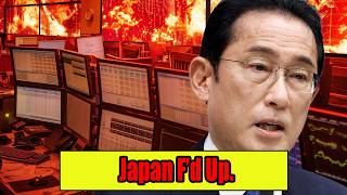 Japan JUST Crashed the GLOBAL Stock Market [upl. by Lara]