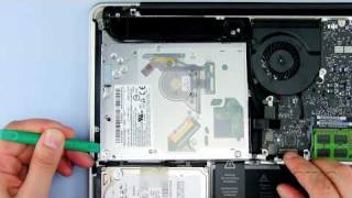 13inch MacBook Pro Mid 2010 Optical Drive Installation Video [upl. by Ettennek]