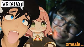 ANYA VOICE TROLLING ON OMEGLE  ft NoLogicDavid amp Miocchi [upl. by Burhans910]