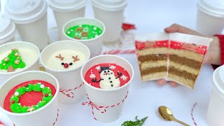 ⚠️ TENDENCIA ⚠️ ¡PASTEL FÁCIL de navidad 🎅🏼 Listo para llevar y AUMENTAR TUS VENTAS Pastel en vaso [upl. by Tolman27]