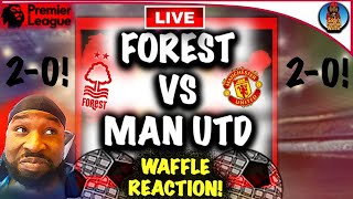 LIVE WAFFLE FOREST VS MANCHESTER UNITED 20 MATCH REACTION [upl. by Starobin207]