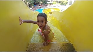 Antalya Kemer Ayışığı Aquapark Kaydıraklarda eğlence keyfi tatil vlog [upl. by Wallinga]