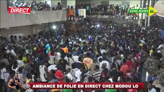 En DIRECT chez Modou Lo aux Parcelles Assainies après sa victoire contre Boy Niang 2 [upl. by Orecul]