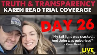 Karen Read  Live Trial Coverage  Day 26 [upl. by Idarb646]