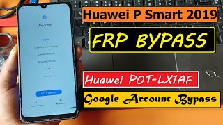 Huawei P Smart 2019 POTLX1 C432 FRP BYPASS Remove Google account Huawei P Smart 2019 POTLX1 [upl. by Spearman]